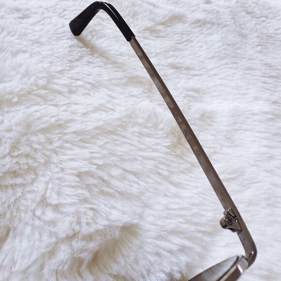 Doug Black W/ Silver Rim Aviator Sunglasses - Picture 5 of 11